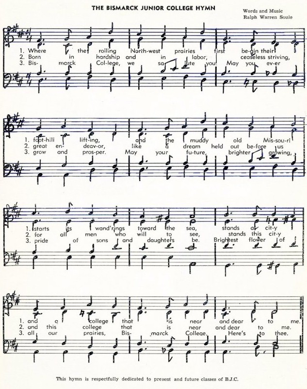 1941 BSC Hymn Lyrics